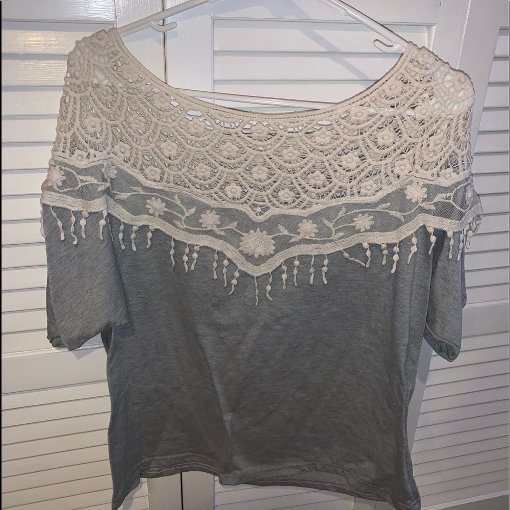 Lace T-shirt